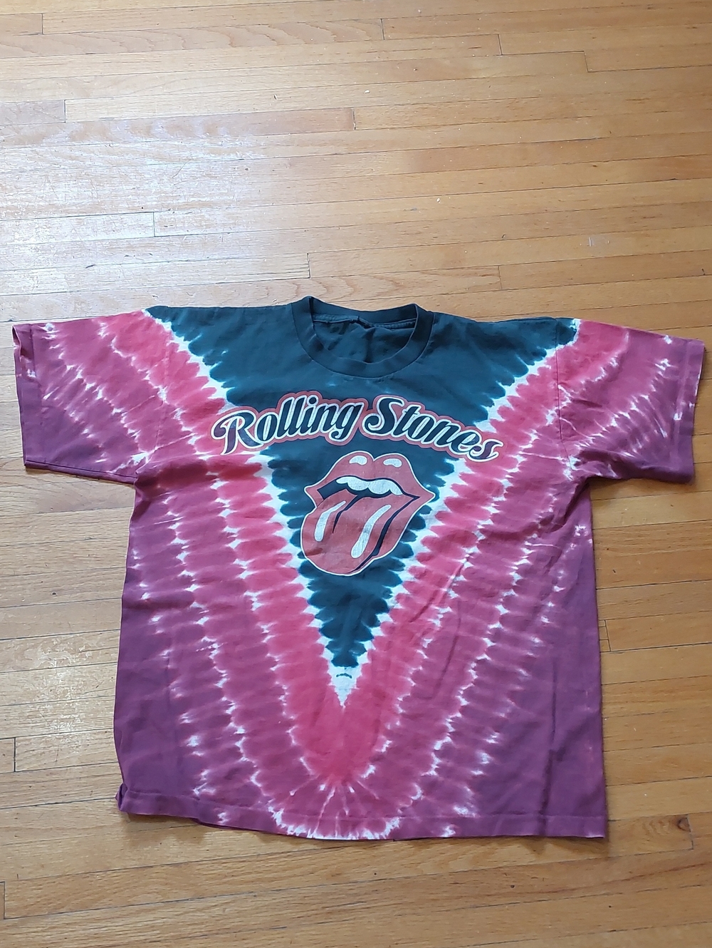 The Rolling Stones Mens Tie-Dye Tee size XL